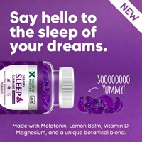Gummies de mélatonine 5mg pour le sommeil, flacon de 60 unités, mélange d'herbes avec magnésium et vitamine D, complément de santé OEM ODM