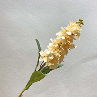 Bunga Delphinium Buatan Tangan Harga Terbaik 76cm untuk Pernikahan Hari Valentine-Warna Ukuran Dapat Disesuaikan Gaya Modern Baru
