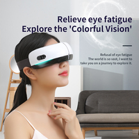 Masseur oculaire avec contrôle de la minuterie, masque oculaire à photons, patch de massage pour les yeux, masseur sous les yeux