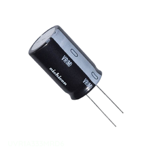 Condensateur à électrolyte aluminium 33000 µF 20% 10V RADIAL à travers trou UVR1A333MRD6 – Distributeur agréé - Product Image 1