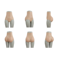 Culotte gainante push-up en silicone pour femme, taille haute, effet réaliste, rehausseur de fesses et de hanches, pour soirée