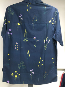 Chemise décontractée en popeline de coton à manches courtes pour homme nouvelle collection sergé automne été confortable pour Polo teint en fil - Product Image 6