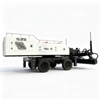 Niveleuse laser à deux roues à largeur réglable pour la construction de garages résidentiels