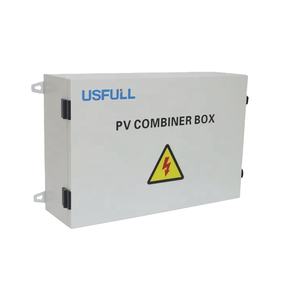 USFULL Rooftop DC Distribution Box IP65 8 IN 1 OUT 16 Ways PV Array Combiner Box 1000V 1500V 6 Strings Solar Cell Junction Box