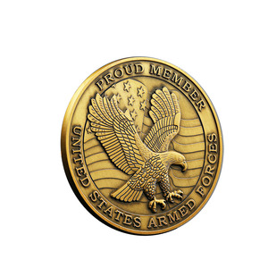 Coleccionables de oro, plata y cobre Personalización gratuita Colección de regalos creativos Moneda conmemorativa - Product Image 2