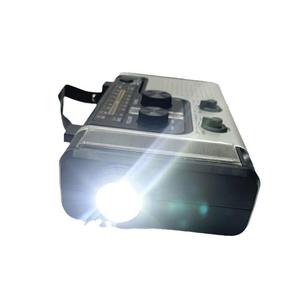 Custom Hand Crank Solar Radio Multi Band AM/FM/SW Portable Radio <b>LED</b> Flashlight Power Bank Outdoor Camping - Product Image 2