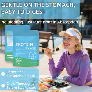 SUNI OEM ODM Whey <span class=keywords><strong>Protein</strong></span> Gummies takviyesi özel etiket Vegan 20g şeker ücretsiz Vegan yüksek <span class=keywords><strong>Protein</strong></span> Gummies yetişkinler ve çocuklar için - Product Image 2