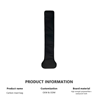 Housse de mât GY 60-90cm en PVC renforcé pour planche de surf Efoil, sac de transport pour aile de foil pour lacs et rivières, hydrofoil unisexe