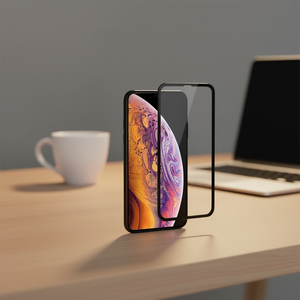 ฟิล์มกันรอยหน้าจอกระจกนิรภัยแบบเต็มจอสำหรับไอโฟน 6 พลัส/6s พลัส -สีดำ - Product Image 3