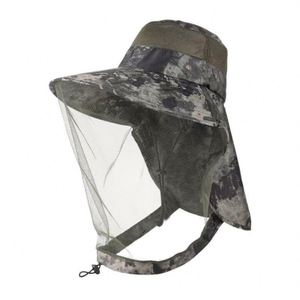 Sombrero de Pescador Unisex con Malla Antimosquitos y Máscara Oculta para Exteriores - Product Image 2