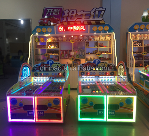 Estacionamiento feliz de la máquina de la cabina del carnaval de la máquina de la diversión de monedas del producto altamente re - Product Image 2