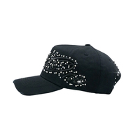 Casquettes Originales G5 Thirtyone 31 en Gros, Personnalisées en Daim, 5 Panneaux, Strass, Broderie 3D, Style Vintage, Unisexe