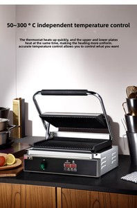 Machine à <span class=keywords><strong>sandwich</strong></span> au gaz Presse à <span class=keywords><strong>sandwich</strong></span> Commercial <span class=keywords><strong>Sandwich</strong></span> Grill Contact Press Single Plate Toaster Grill Manufacturing Factory - Product Image 5
