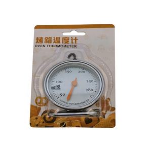 Термометр для высокотемпературной печи из нержавеющей стали с большим циферблатом, кухонные товары для выпечки, термометр - Product Image 6