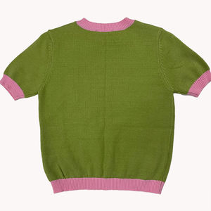 Suéter de Punto Floral de Verano de Alta Calidad, Informal, Versátil, Suave, Cómodo, Personalizable, Prenda de Punto Superior, Prenda de Punto Personalizable para Mujer - Product Image 6