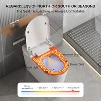 Meubles de chambre à coucher, toilettes intelligentes, toilettes à eau, bidet électrique, cuvette de toilettes en céramique, toilettes intelligentes entièrement automatiques