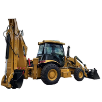 Kedatangan Baru CAT 430F 430 Mini Backhoe Loader Bekas Murah CAT420F CAT430F JCB 3CX 4CX Harga Rendah Retro Loader Digger Kondisi Baik