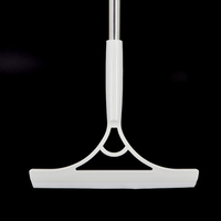Nouveau design télescopique tige verre plancher fenêtre raclette lavage brosse d'essuie-glace