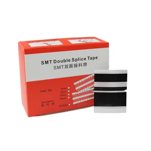 Zwarte Dubbelzijdige Smt Splice Tape Voor Smt Smd Machines Pcb Assemblagelijn Led Lamp Maken