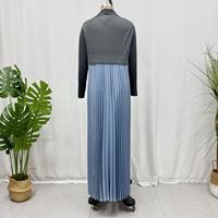 Manteaux Élégants Décontractés Modeste Nouveau Design Miyake Plissé Plus Size Long Polyester Abaya Casual Jackets Trenchs pour Moyen