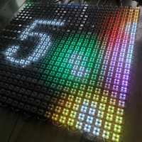 P15.6 LED pixel point lumière rideau mur paysage façade éclairage