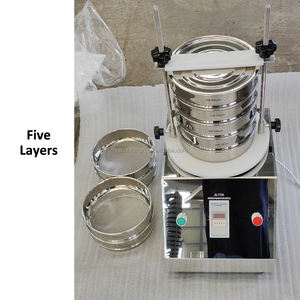 <span class=keywords><strong>Machine</strong></span> à tamis de laboratoire pour analyse par tamis vibrant, équipement de traitement alimentaire, type circulaire 220V - Product Image 4