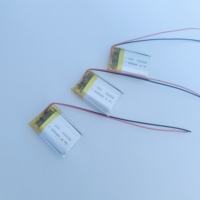 Batterie semi-solide 102028, pochette polymère 600mAh, cathode LiNiMnCoO2, 500 cycles, pack de batteries solaires