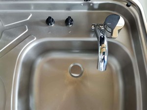 Cuisinière à induction RV Yacht avec couvercle <span class=keywords><strong>et</strong></span> évier, cuisinière à <span class=keywords><strong>gaz</strong></span> en acier inoxydable <span class=keywords><strong>pour</strong></span> caravane <span class=keywords><strong>et</strong></span> <span class=keywords><strong>camping</strong></span>-<span class=keywords><strong>car</strong></span> - Product Image 3