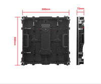 Pantalla LED para Exteriores de Alquiler, Conexión Fija, Gabinete de Bloqueo Rápido, Impermeable, Alto Brillo, Amplio Ángulo de Visión, Panel Publicitario HD