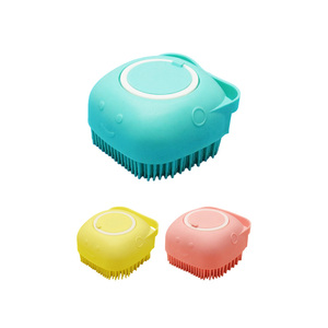 Hot Selling Pets Bathing Brush Soft Silicone Dog Showering Scrub Brushes for Business