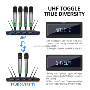 Hệ thống micro không dây Voxfull UWM-4210 Micro ngoài - Product Image 3