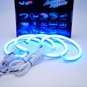 Luz <span class=keywords><strong>de</strong></span> algodón SMD para faro led, 146mm, 131mm, blanco y amarillo, DRL, RGB, E46, <span class=keywords><strong>e39</strong></span>, Ojo <span class=keywords><strong>de</strong></span> Ángel - Product Image 2