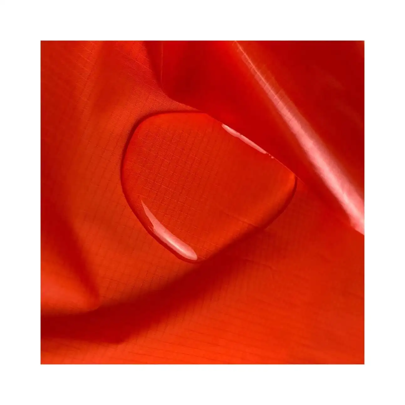 ผ้าพอง Ripstop ไนลอน TPU ลามิเนตผ้าความร้อนปิดผนึกความถี่สูงเชื่อมได้