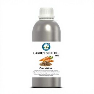 Huile végétale de graines de carotte (Daucus Carota) pressée à froid, certifiée ISO GMP, 1 kg - Pour mélanges d'aromathérapie - Vente en gros en vrac Inde - Product Image 1
