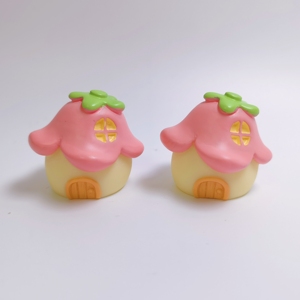 Statuette di Case Floreali in Miniatura per <span class=keywords><strong>Giardino</strong></span>, 100 Pezzi/Lotto, 29*33MM, per Decorazioni da <span class=keywords><strong>Giardino</strong></span> e Paesaggi Esterni - Product Image 1