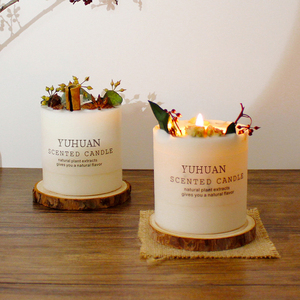 Vente en gros de bougies de cire de soja de style Mori pour la maison bougies parfumées en pot de verre de luxe pour cadeau de la Saint-<span class=keywords><strong>Valentin</strong></span> et mariage - Product Image 4