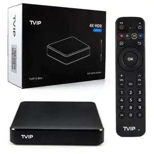 TVIP 705 605 4K with Dual wifi s-box IPTV 4K HEVC HD tvip705 Android 11 Multimedia iptv Streamer tv box sweden italy arabic