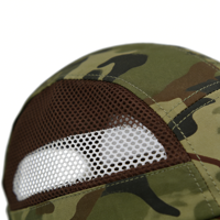 Gorra de Béisbol Deportiva de 5 Paneles con Logotipo Personalizado, Secado Rápido, Malla Transpirable, Impermeable, Ajustable, Unisex, para Uso en Exteriores, 100% Poliéster