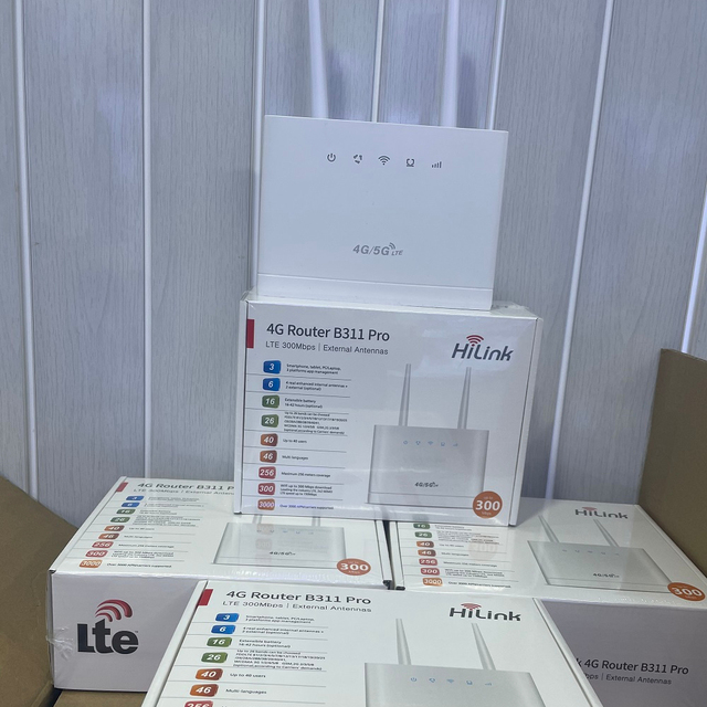 4G LTE CPE B311 ROUTER MODEM UNLOCKED UNLIMITED HOTSPOT WIFI MODIFIED 300M Wireless CPE Router