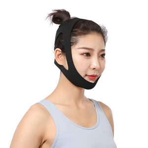 Black Triangle Anti-Schnarch schutz mit verstellbarem Kinnriemen Schnarch <span class=keywords><strong>stopper</strong></span> Backen gürtel für CPAP-Benutzer - Product Image 2