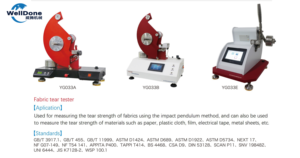 Probador de desgarro de péndulo <span class=keywords><strong>digital</strong></span> WellDone para no tejidos y pañales | ASTM D1424/GB 3917,1 | 0.1% de precisión - Product Image 4