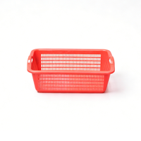 Panier de Rangement et d'Égouttage en Plastique PP Coloré pour Fruits et Légumes, Taille et Capacité Personnalisables, Haute Qualité, Vente en Gros