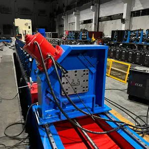 Máquina de fabricación de rollos de poste vertical, estante de almacén de alta resistencia, 2,0-3,0mm de espesor, 110x70mm