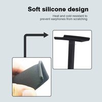 Support pour casque et écouteurs pour PS5, pour joueurs sur ordinateur et sportifs, appui-tête durable pour écouteurs et casques