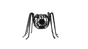 Portavelas de hierro personalizado con diseño de araña y animales, adorno artesanal de Metal impreso con serigrafía para decoración de vacaciones de Halloween - Product Image 3