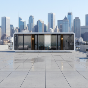 Nuovo Design Prefabbricato Moderno <span class=keywords><strong>Casa</strong></span> Mobile Apple Cabin <span class=keywords><strong>in</strong></span> <span class=keywords><strong>Vendita</strong></span> Prefabbricata Portatile 20Ft 40Ft Appartamento Esterno Hotel - Product Image 3