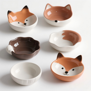 Taza <span class=keywords><strong>de</strong></span> Café Fox Personalizada - Cerámica Pintada a Mano en 3D con Logotipo, Artículos <span class=keywords><strong>de</strong></span> Bebida con Temática Natural y Recuerdo Promocional con <span class=keywords><strong>Licencia</strong></span> - Product Image 4