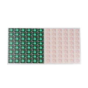 Mahjong americano de acrílico de cuatro capas con bloques de color, hecho a mano, con impresión interna, modelo Green Water Diamond. - Product Image 5