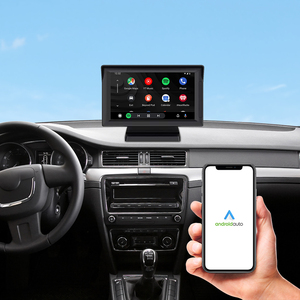 Màn Hình Đa Phương Tiện Carplay Đa Phương Tiện Màn Hình <span class=keywords><strong>Linux</strong></span> Không Dây Thông Dụng Đài Phát Thanh BT FM AUX Giao Diện Carplay Gps Với Camera Lùi - Product Image 1