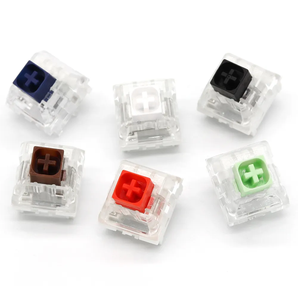 Kailh Box Mechanical Keyboard Switch 3Pin White Red Black 45g 60g SMD RGB Linear Gaming Switches For DIY Mechanical MX Keyboard